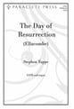 The Day of Resurrection SATB choral sheet music cover